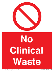 No Clinical Waste